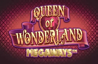 queen of wonderland megaways slot logo