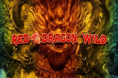 red dragon wild slot logo