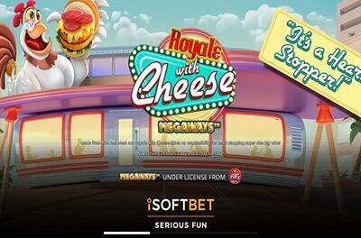 royale with cheese megaways slot logo