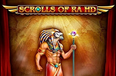 scrolls of ra slot logo