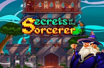 secrets of the sorcerer slot logo