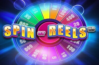 spin or reels slot logo