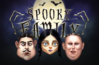 spooky family slot logo