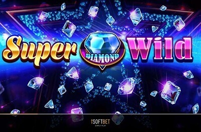 super diamond wild slot logo