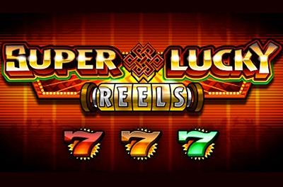 super lucky reels slot logo