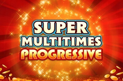 super multitimes progressive slot logo