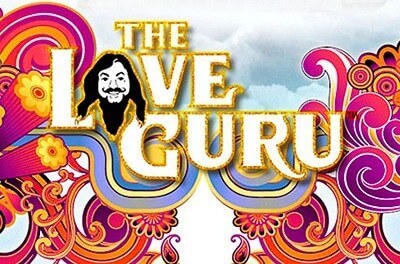 the love guru slot logo