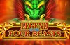 legend of the four beasts slot logo