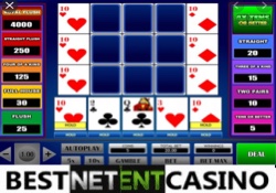 4x Tens Or Better Poker slot