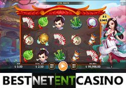 Casino pokie game Legend of Fox Spirit by KaGaming for free