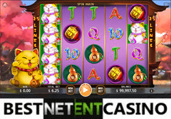 Casino pokie game Lucky Cat by KaGaming for free