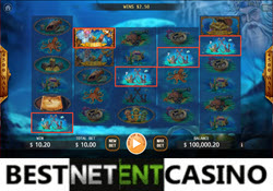 Play casino pokie Poseidon's Treasure by KaGaming for free online