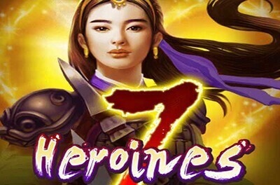 7 heroines slot logo