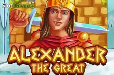 alexander the great slot logo