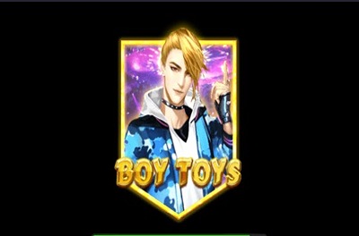 boy toys slot logo