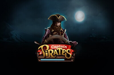 captain pirate slot logo