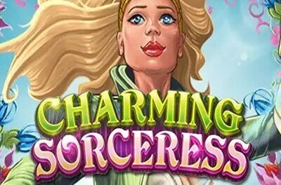 charming sorceress slot logo