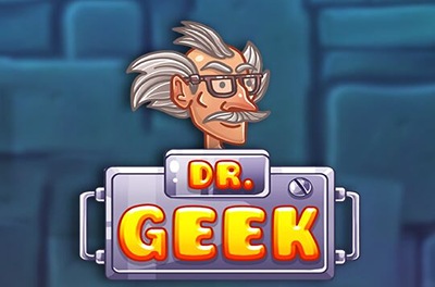 dr geek slot logo