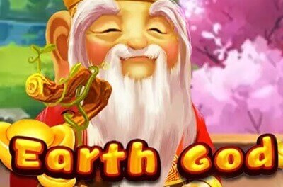 earth god slot logo