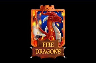 fire dragons slot logo