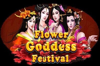 flower goddess festival slot logo