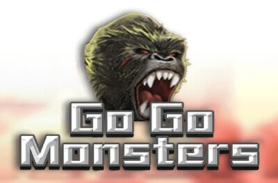 go go monsters slot logo