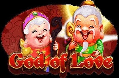 god of love slot logo