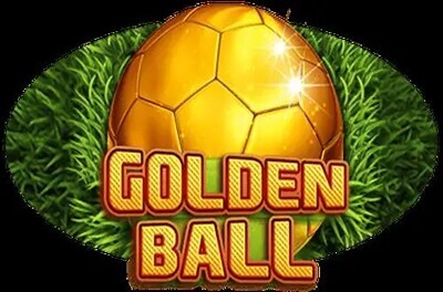 golden ball slot logo