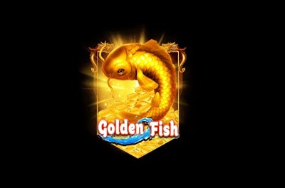 golden fish slot logo