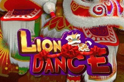 lion dance slot logo