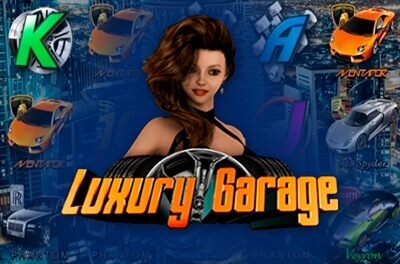 luxury garage slot logo