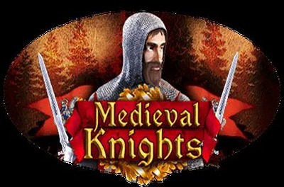 medieval knights slot logo