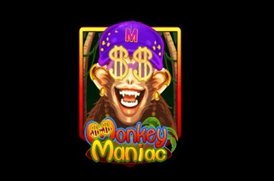 monkey maniac slot logo