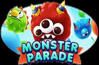 monster parade slot logo