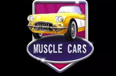 muscle cars slot logo