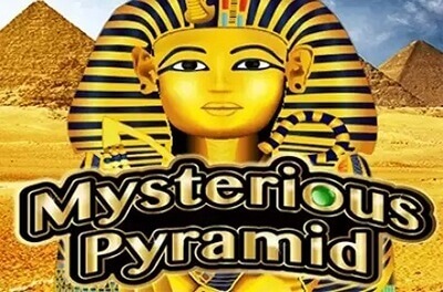 mysterious pyramid slot logo