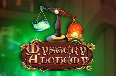 mystery alchemy slot logo