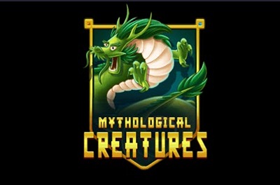 mythological creatures slot logo