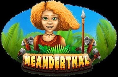 neanderthals slot logo