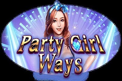 party girl ways slot logo