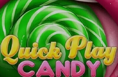 quick play candy slot logo