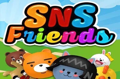 sns friends slot logo