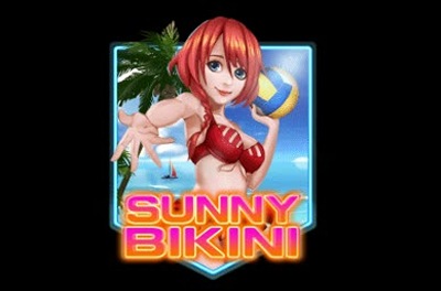 sunny bikini slot logo