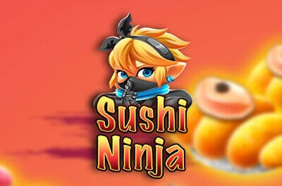 sushi ninja slot logo