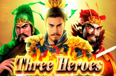 three heroes slot logo