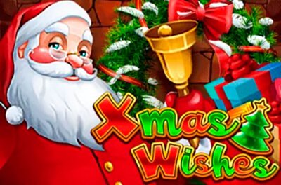 xmas wishes slot logo