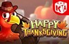 happy thanksgiving slot logo