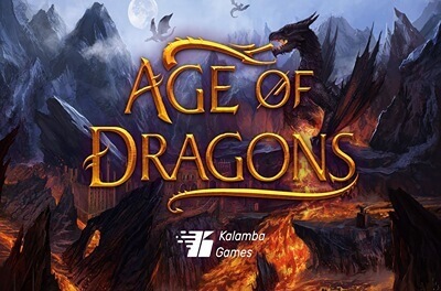 age of dragons slot logo