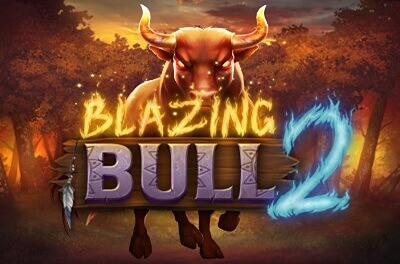 blazing bull 2 slot logo