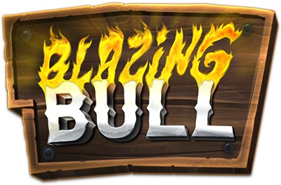 blazing bull slot logo